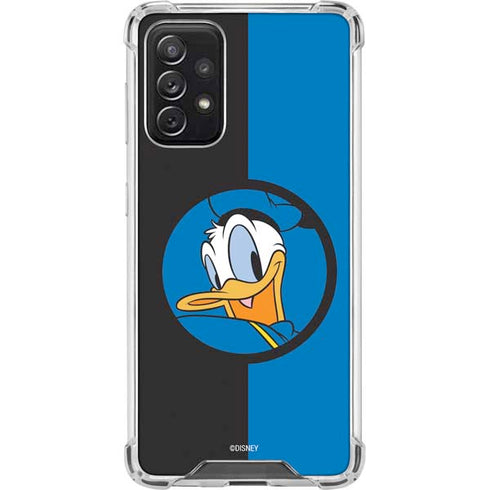 Disney Friends Donald Duck Galaxy A72 5G Clear Case
